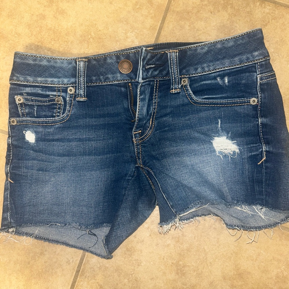 Denim Blue Women's Shorts